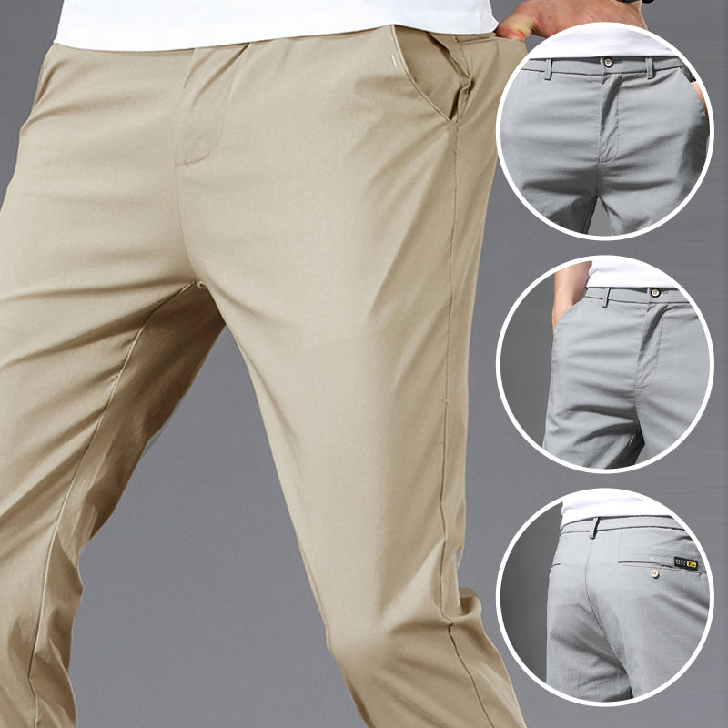 Ice Silk Stretch Pants