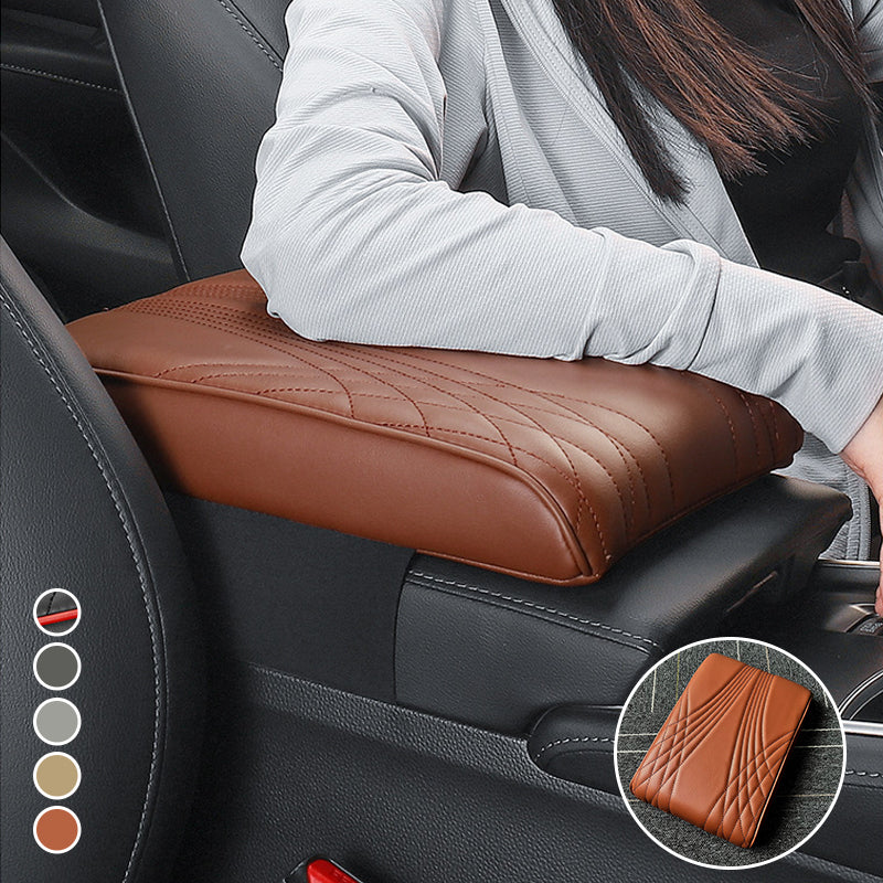 Two Armrest Box Storage Booster Pads