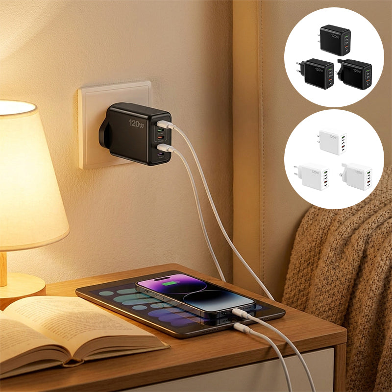 120W 5-port fast charger