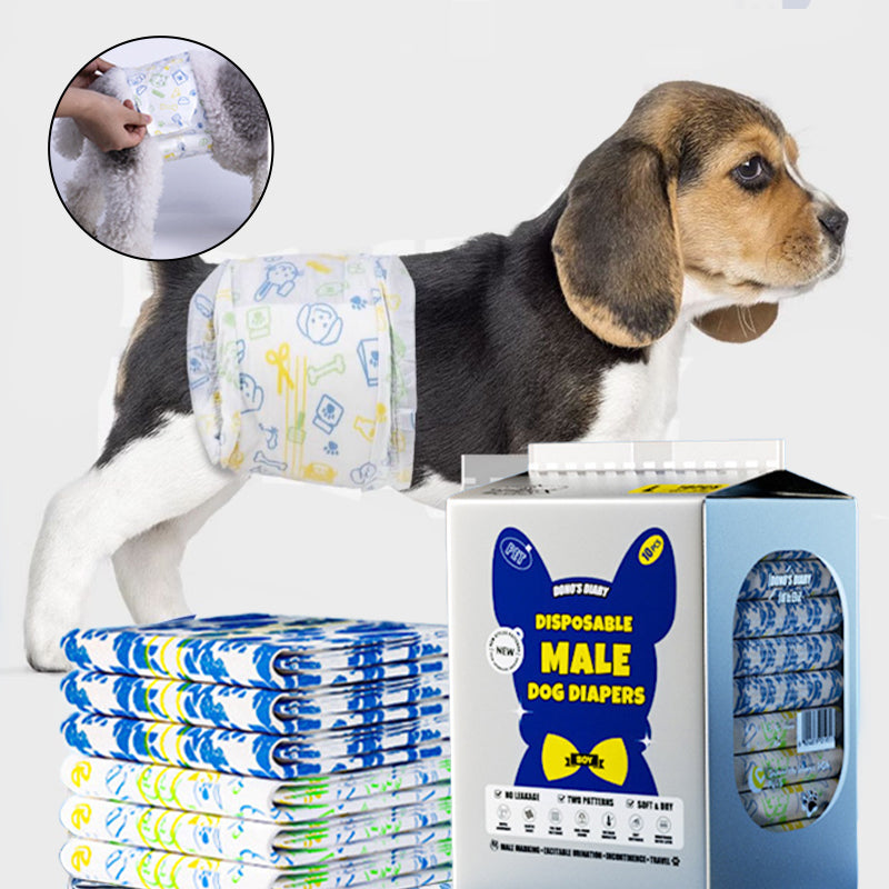 Leak-Proof & Fast-Absorb Pet Diapers