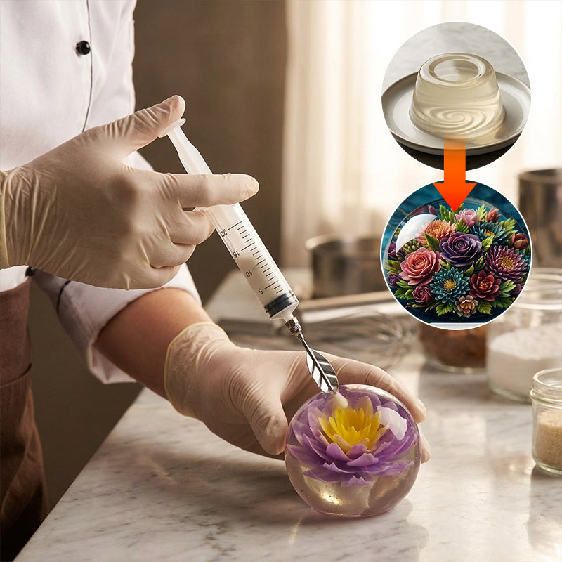 3D Jelly Flower Mold