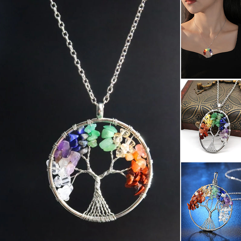 Colorful Tree Of Life Necklace