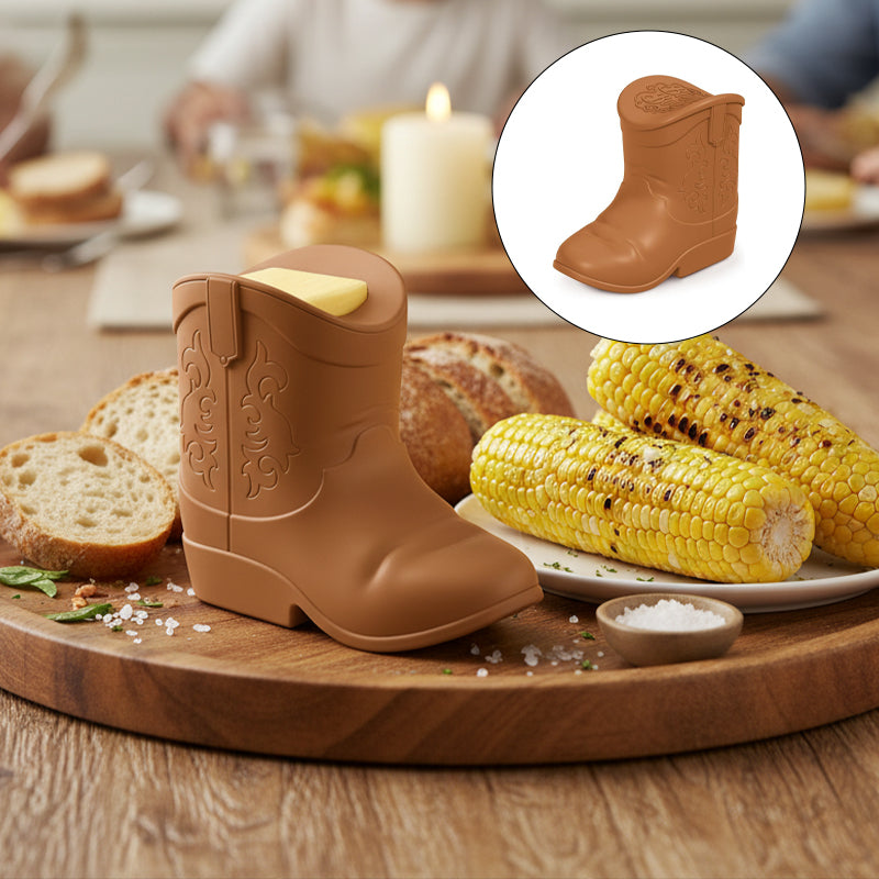 Boot-Shaped Butter Spreader