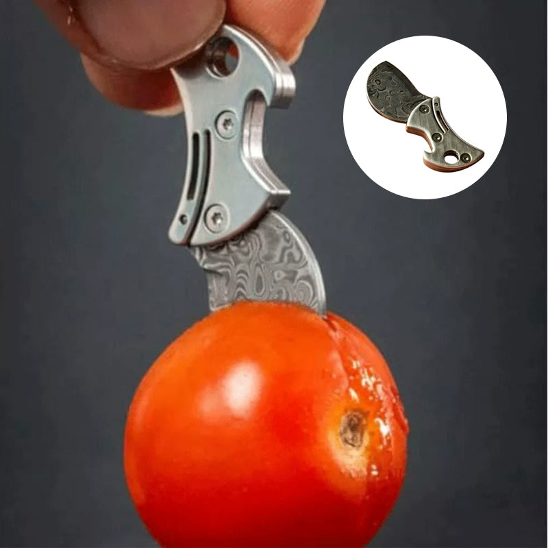 Mini corkscrew and EDC knife