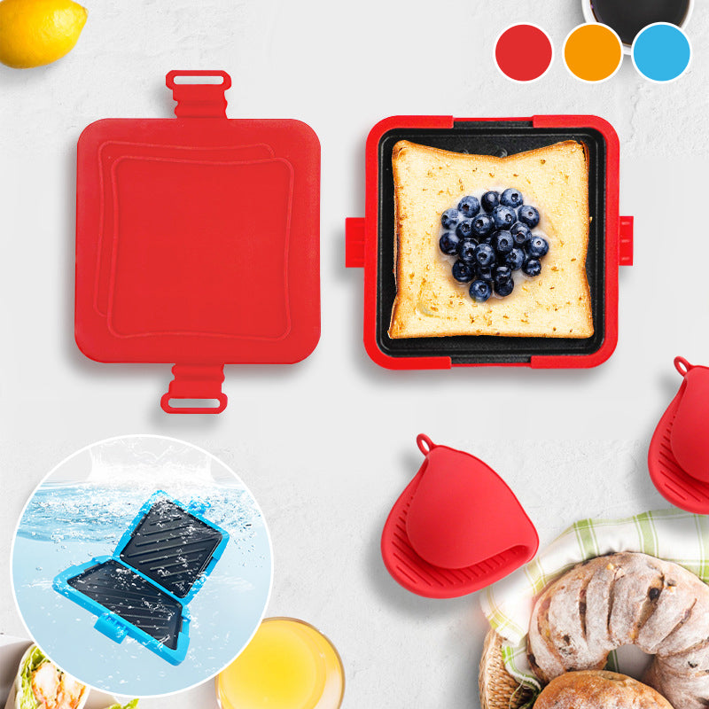 Microwave Toaster Sandwich Maker Waffle Make