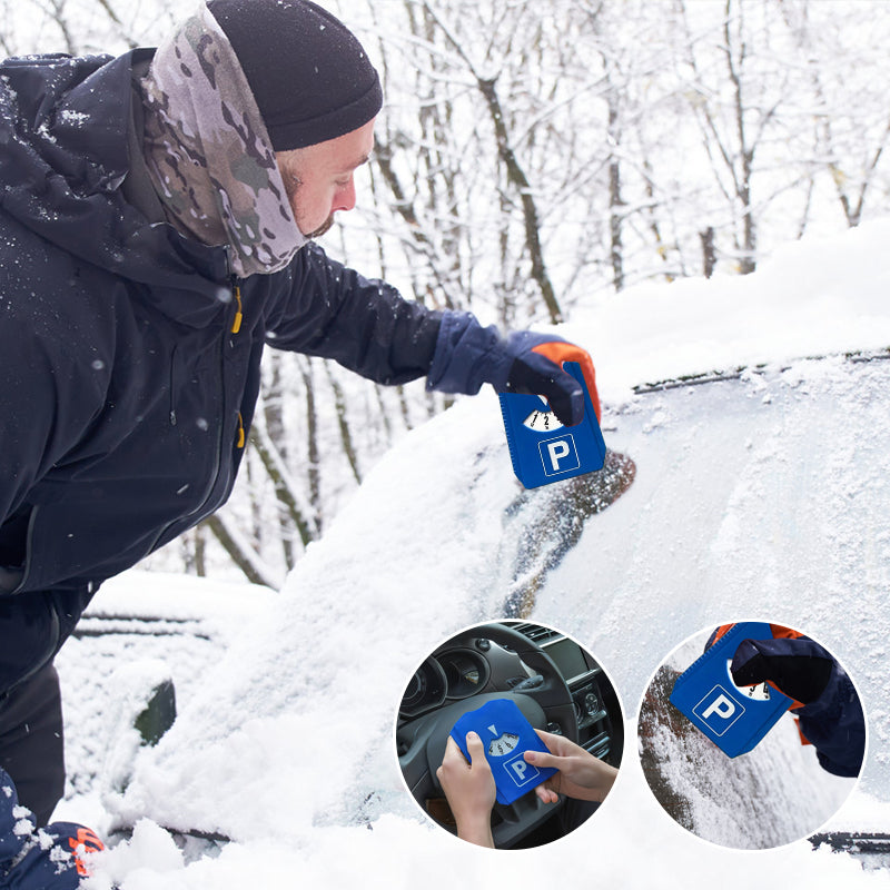 Parking Timer With Ice Scraper