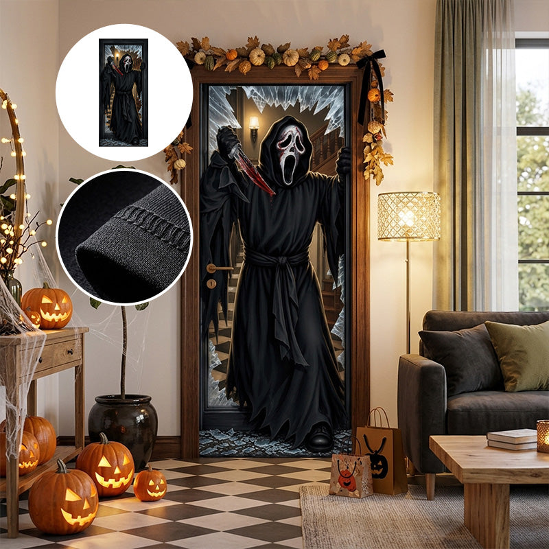 Halloween Elastic Door Cover