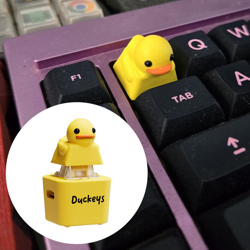 Yellow Duck Keychain