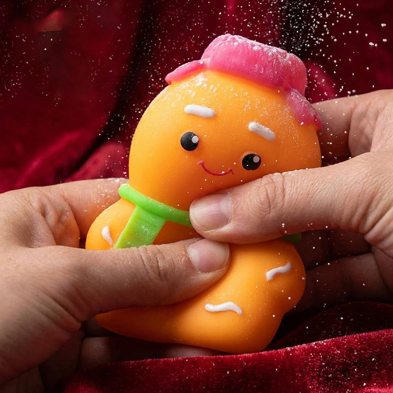 Gingerbread Man Squeeze Toy