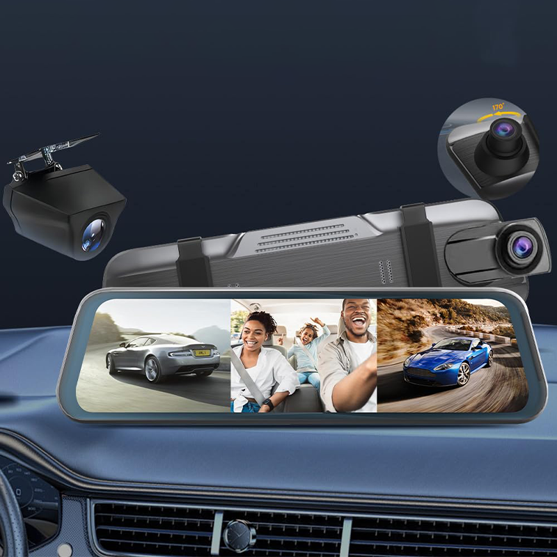 2K dual-lens streaming media dash cam