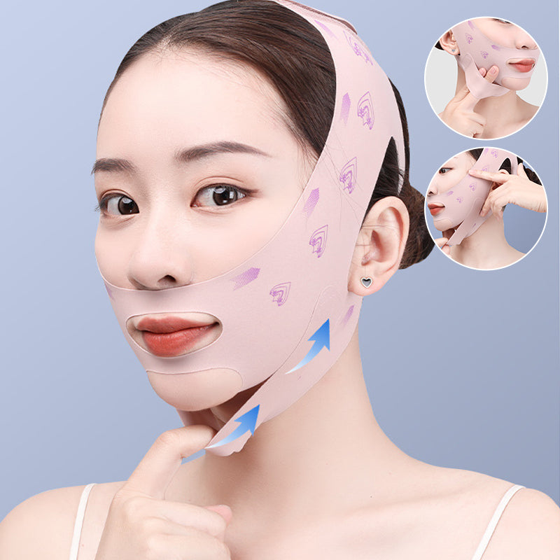 Lifting and firming face slimming bandage