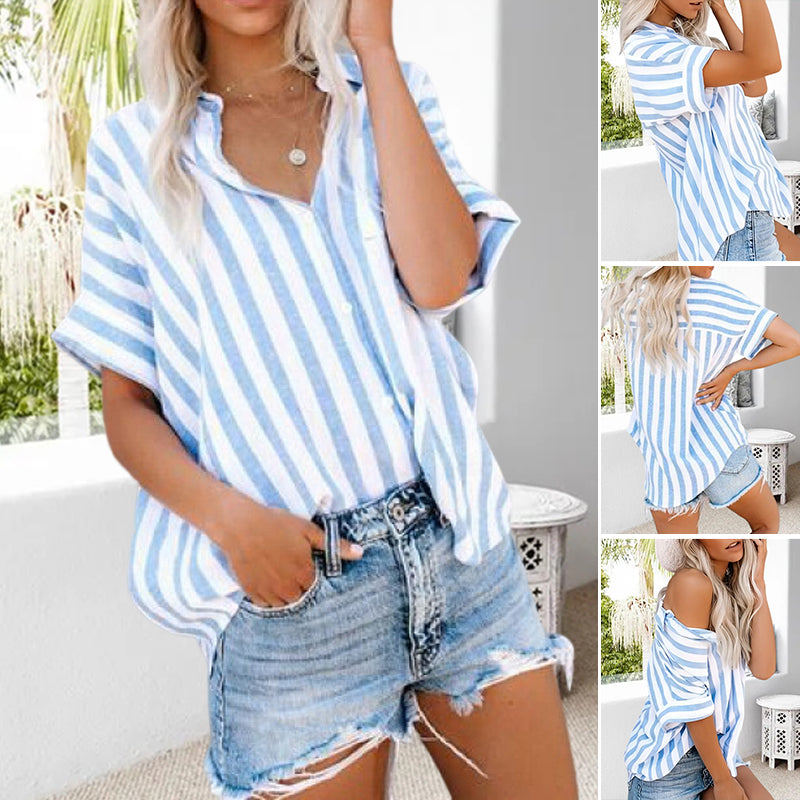 Ladies Striped Shirt