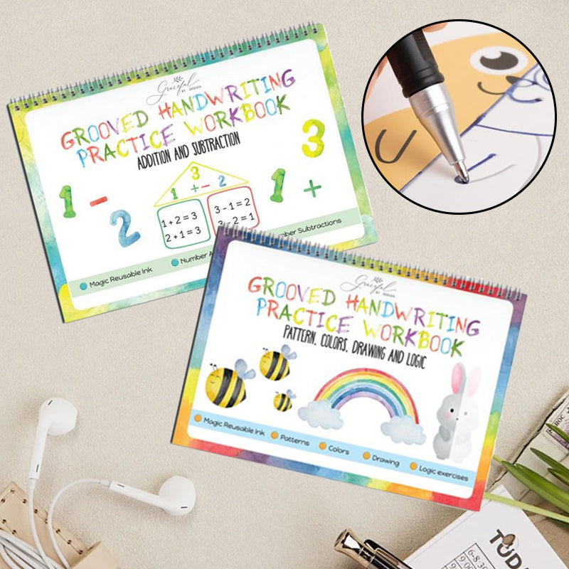Handwriting groove workbook