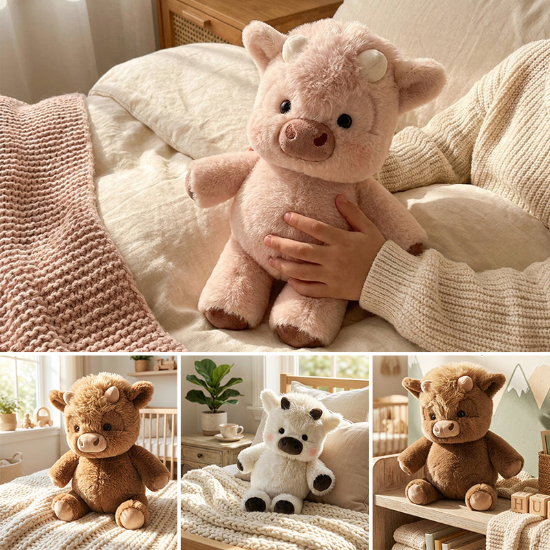 Highland Cow Plush Toy