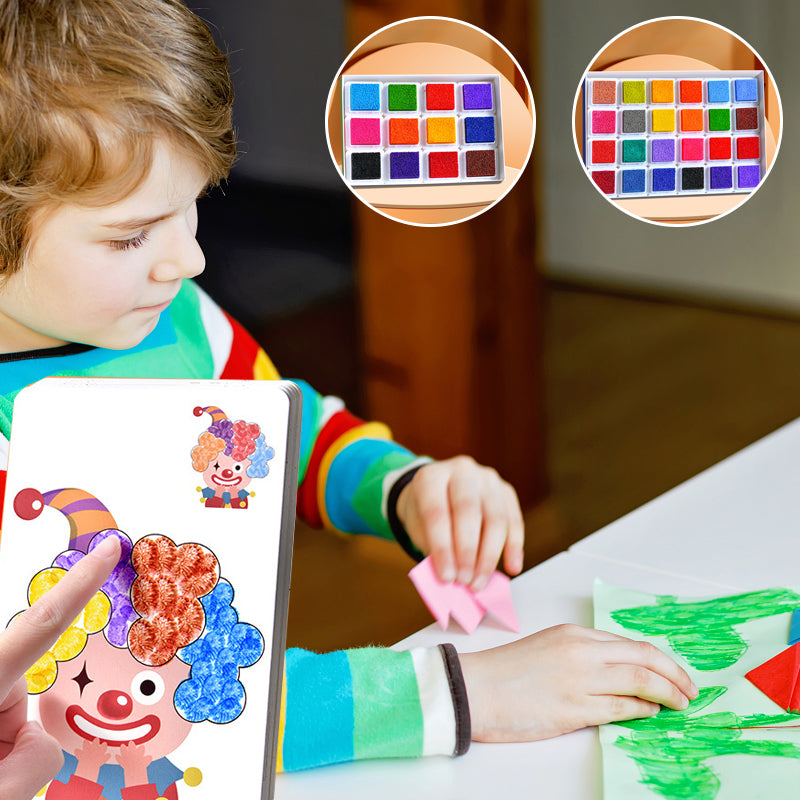 Funny Finger Painting Kit