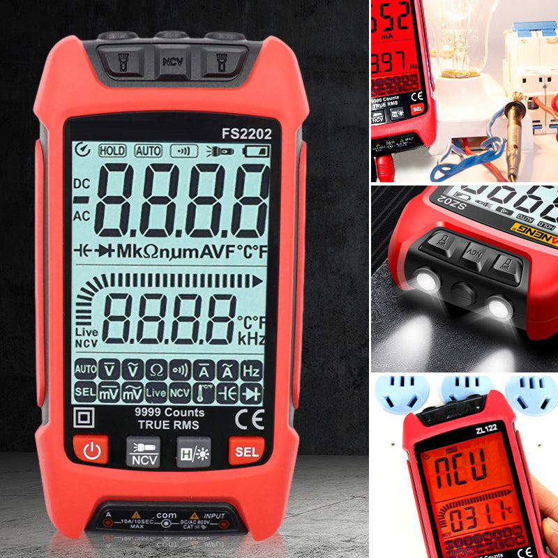 Anti-Burning Automatic Digital Display Small Universal Meter