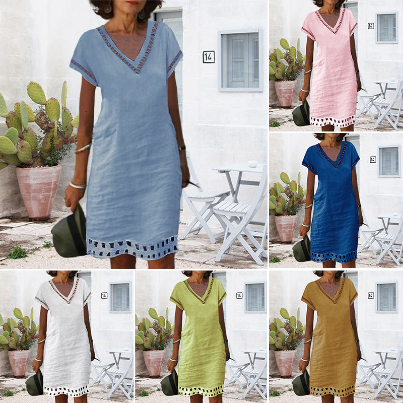 Women's Casual  Cotton Dress