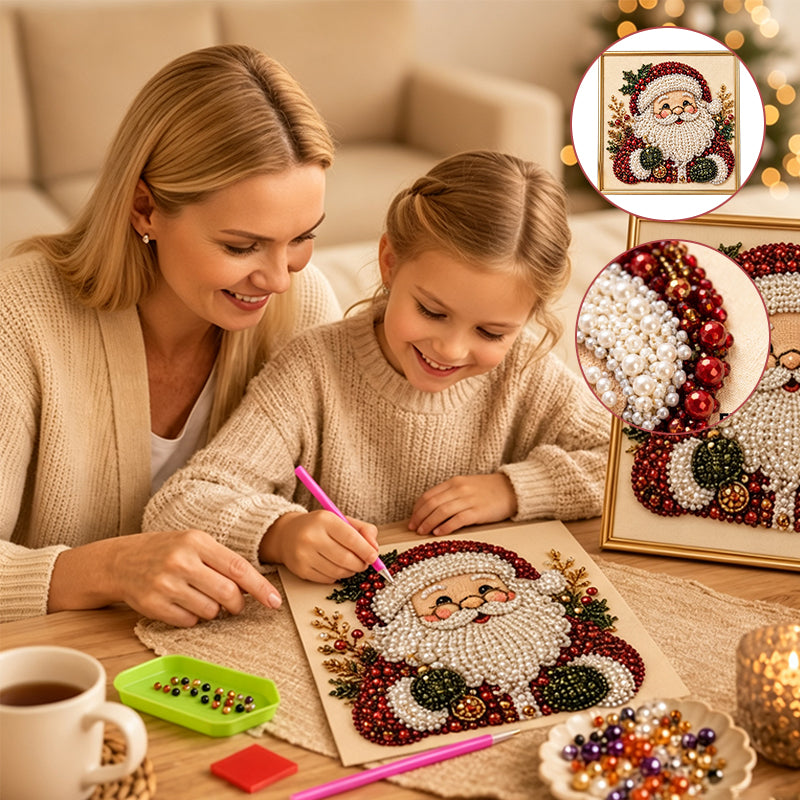 DIY Christmas Pearl Diamond Painting Art Kit