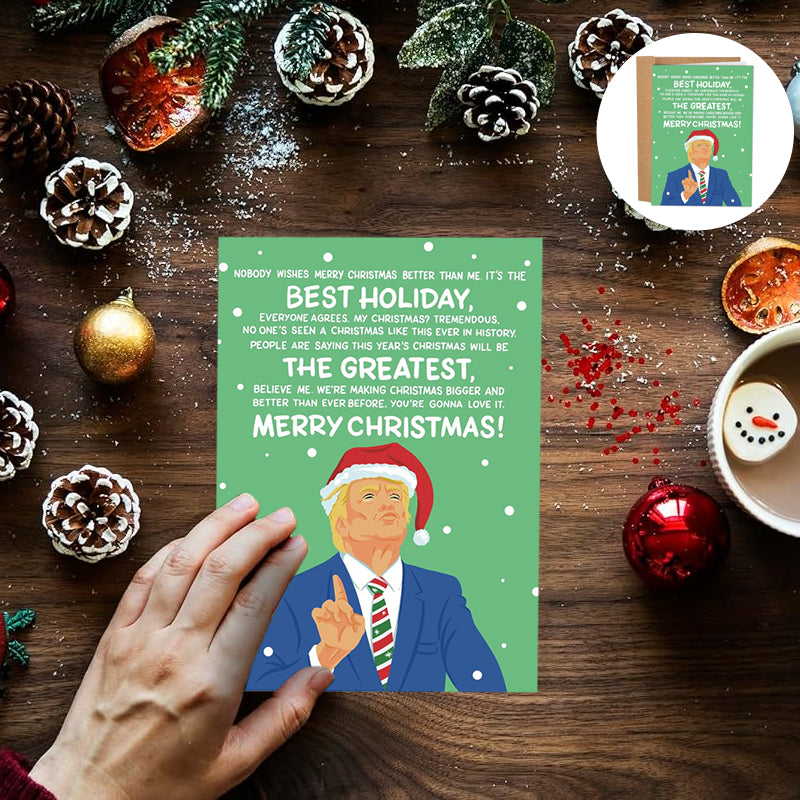 Christmas Presidential Card