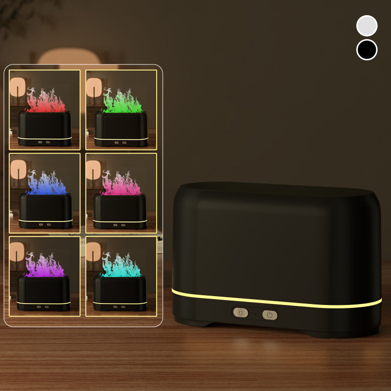 Seven-color Flame Aromatherapy Humidifier