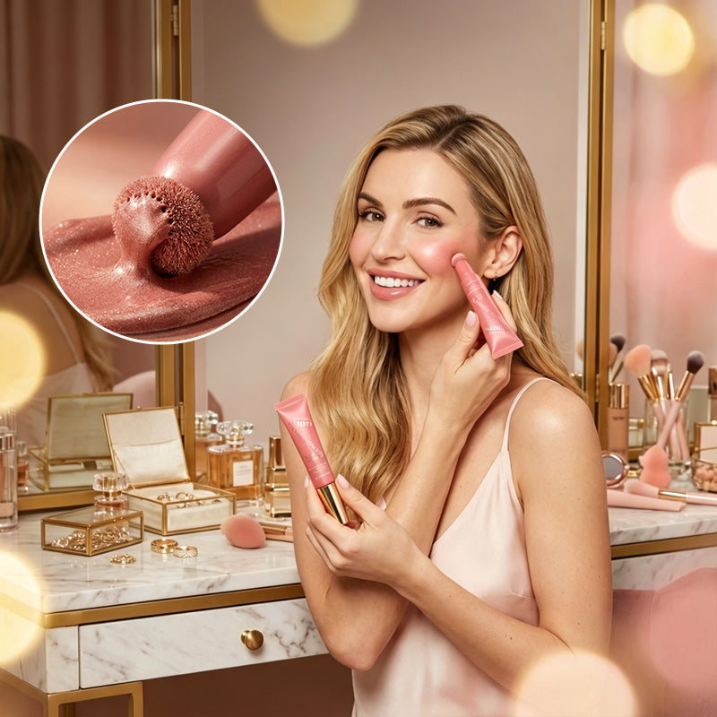 Glow blush tape