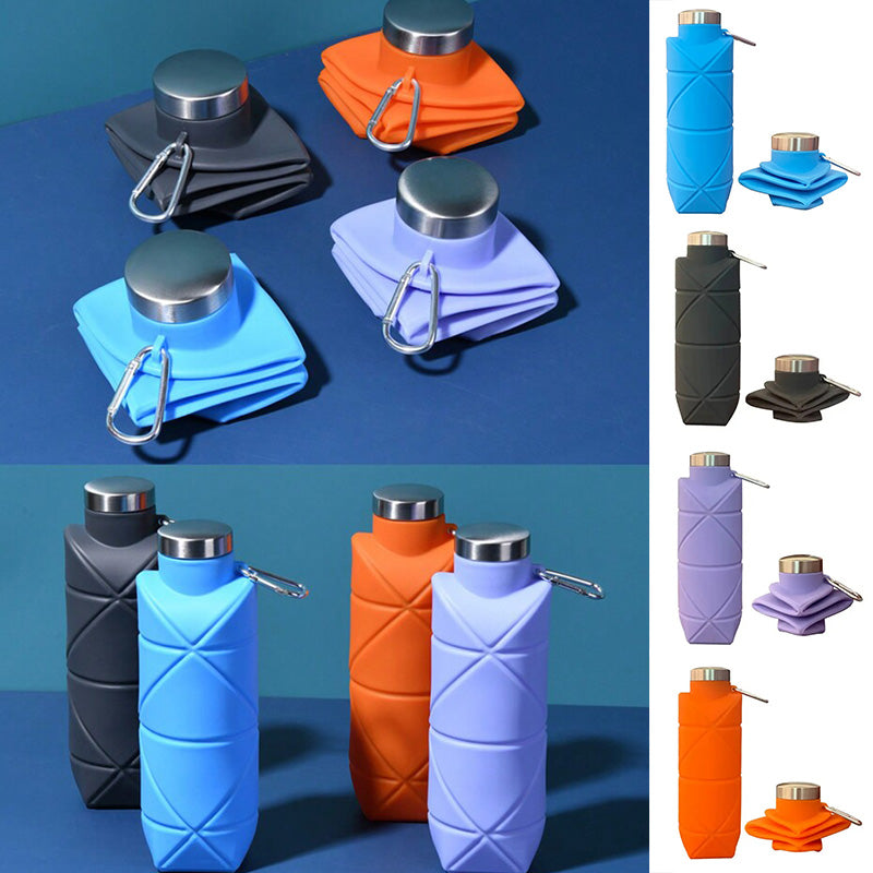 700ml Collapsible Silicone Water Bottle