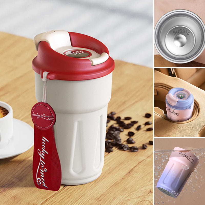 Intelligent Temperature display thermos cup