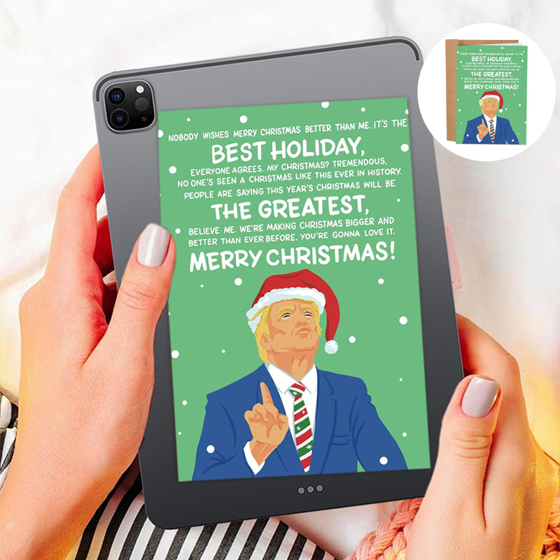 Christmas Presidential Card