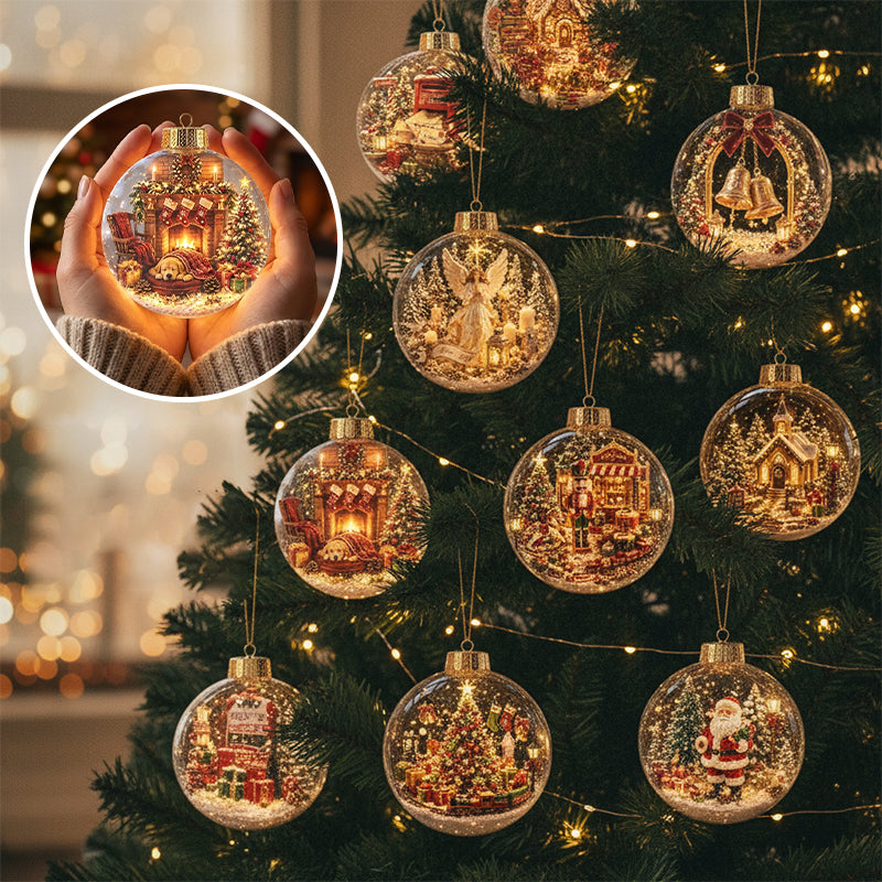 Glowing Christmas Story Ornament