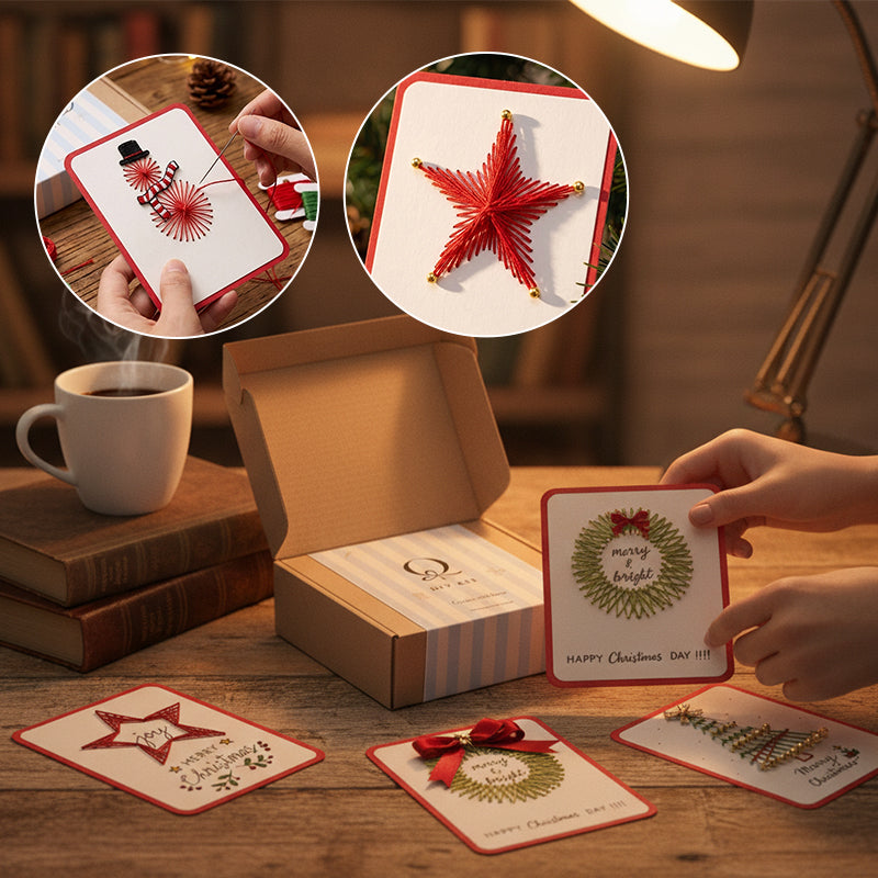 Merry Christmas Greeting Card DIY Kit