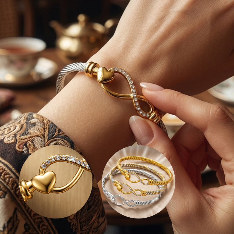 Gold Plated Heart Bracelet