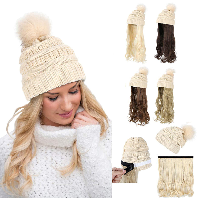 One-piece wig cap