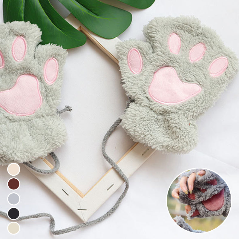 Half Finger Cat Claw Gloves
