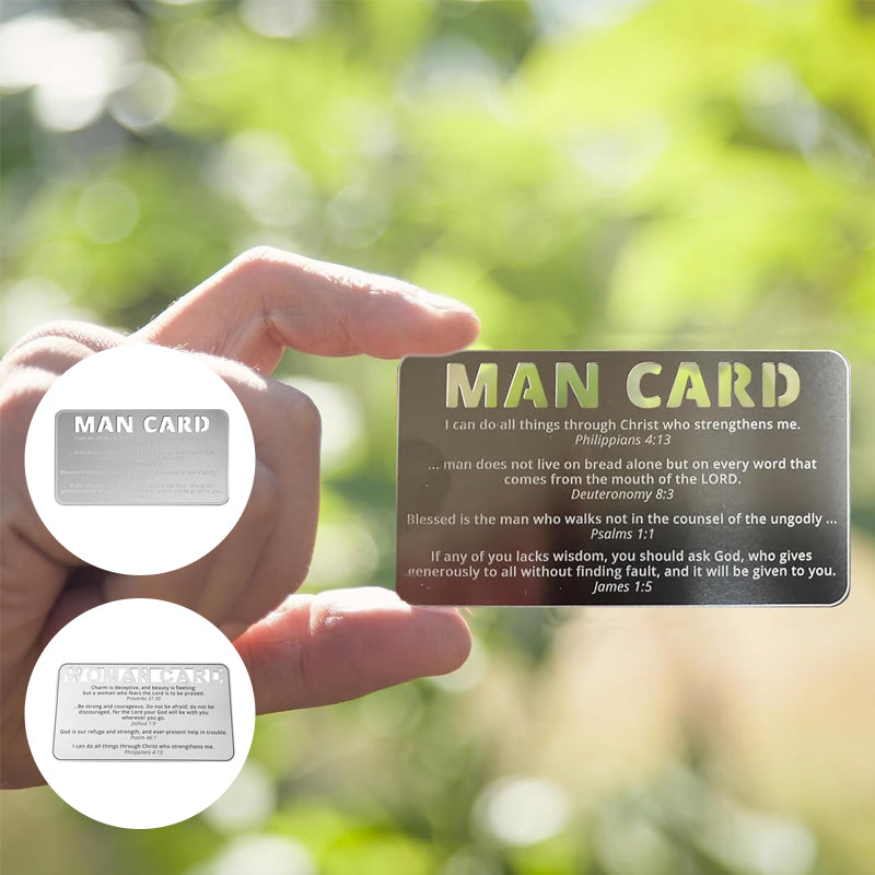Men and Women Bible Verse Prayer Cards
