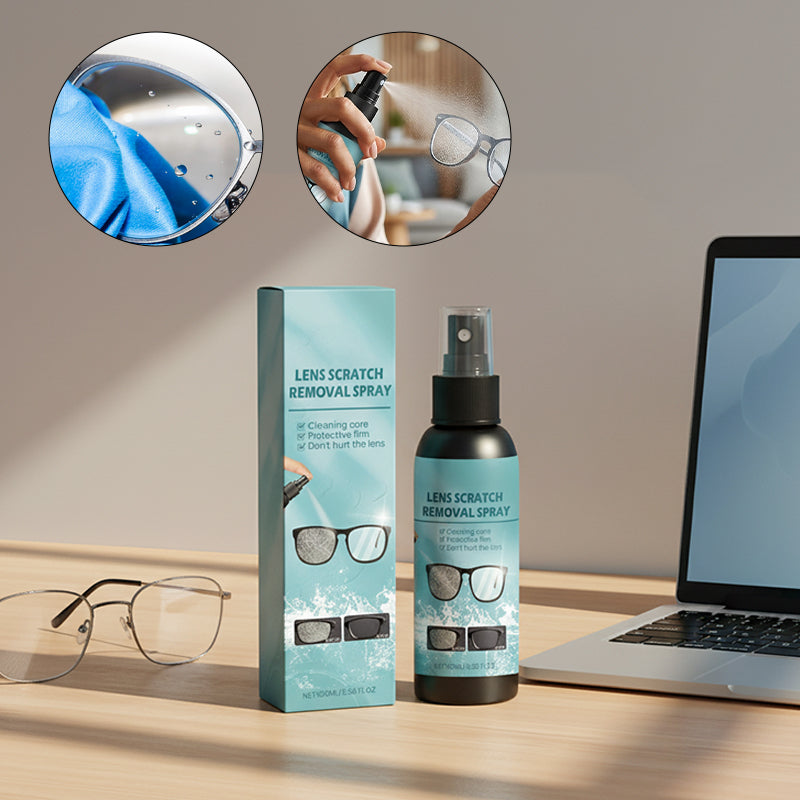 Lens scratch remover