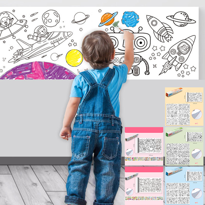 Children's Drawing Roll Coloring Paper