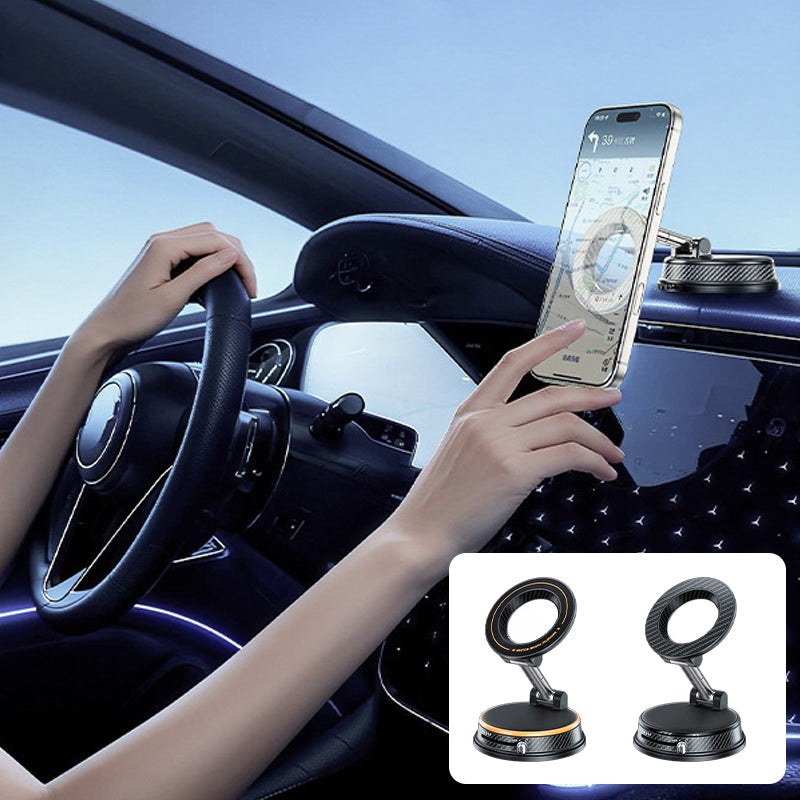 FlexiLock 1080° Magnetic Vacuum Car Phone Mount