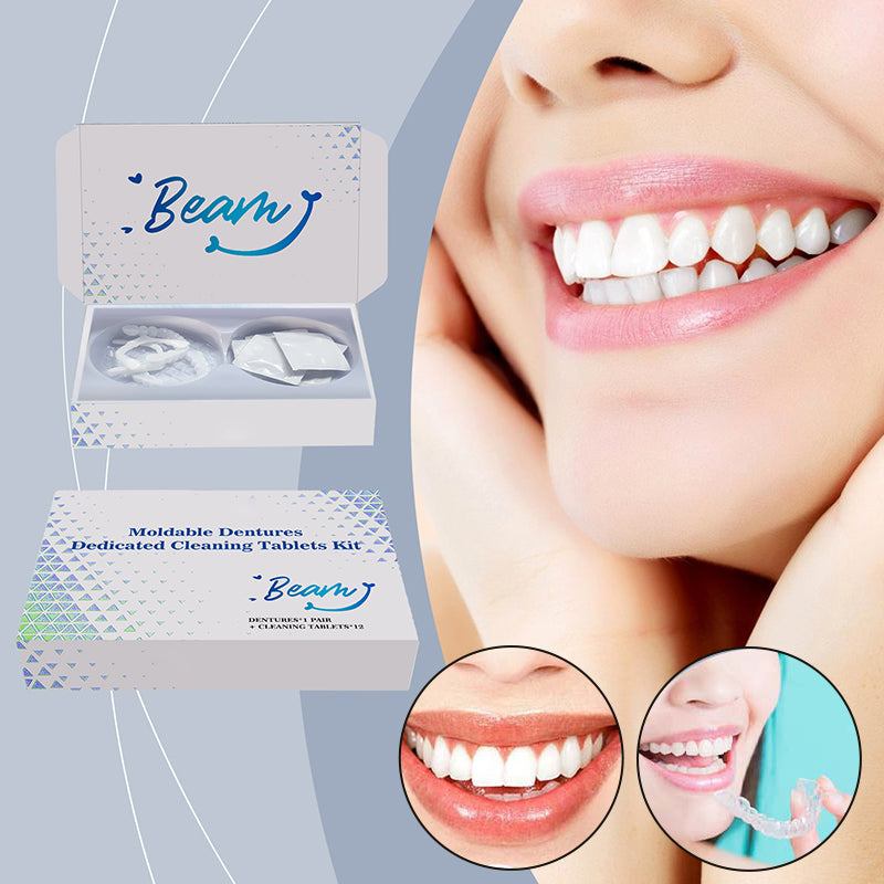 Moldable False Teeth