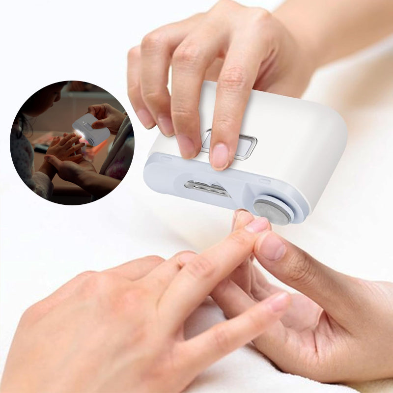 USB Rechargeable Electric Nail Grooming Kit