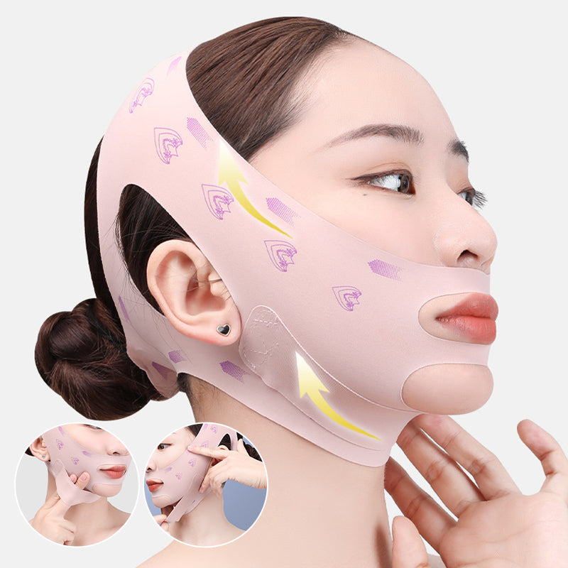 Lifting and firming face slimming bandage