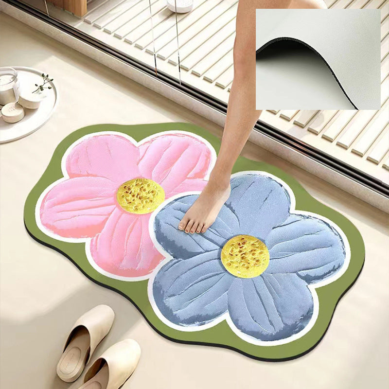 Super Absorbent Diatom Mud Bathroom Floor Mat