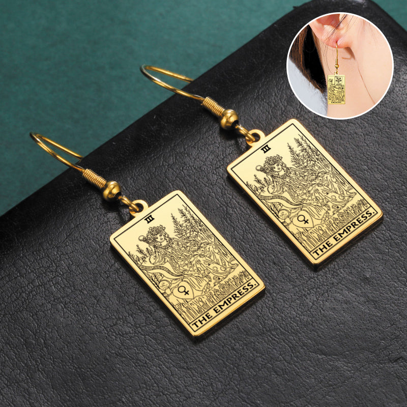 Tarot Card Earrings
