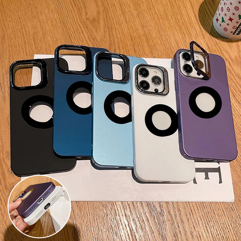 The iPhone Case with the Leaky Logo Holder
