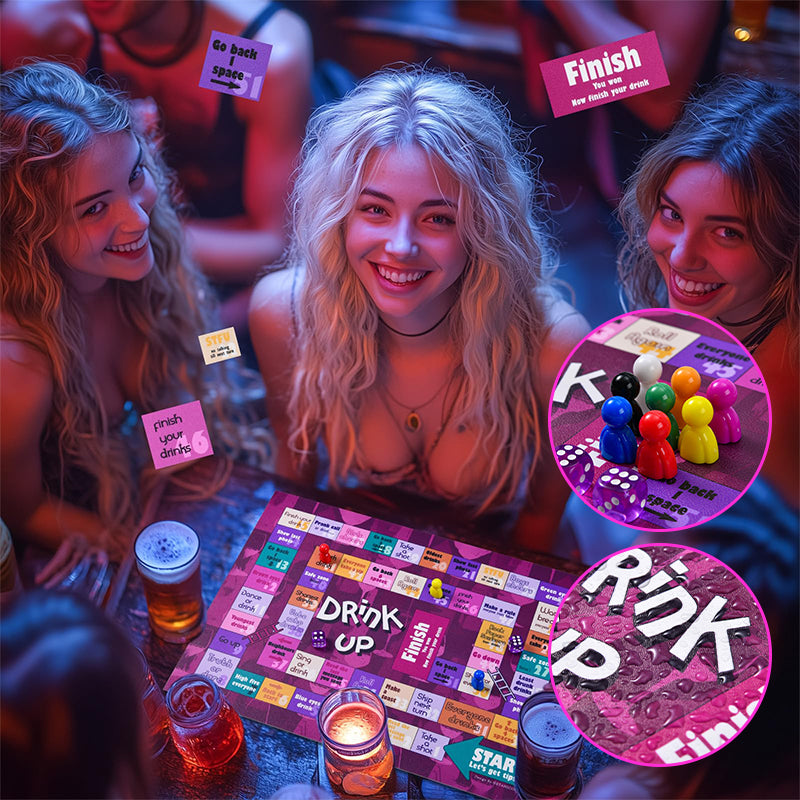 Tipsy Drinking Board Game