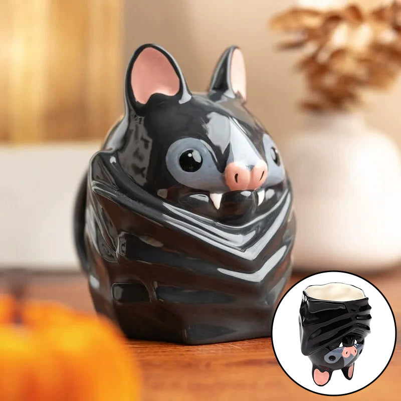 Bat Upside Down Shaped Mug