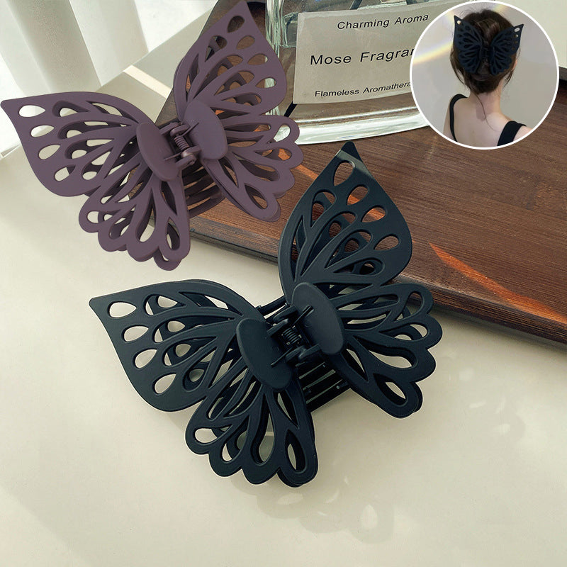 Butterfly Cutout Tassel Large Hair Clip