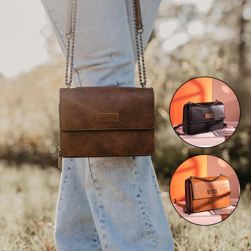 Double-layer flip cover bag