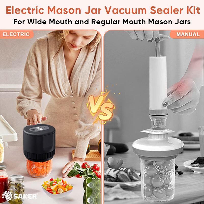 Electric Vacuum Sealer For Mason Jars