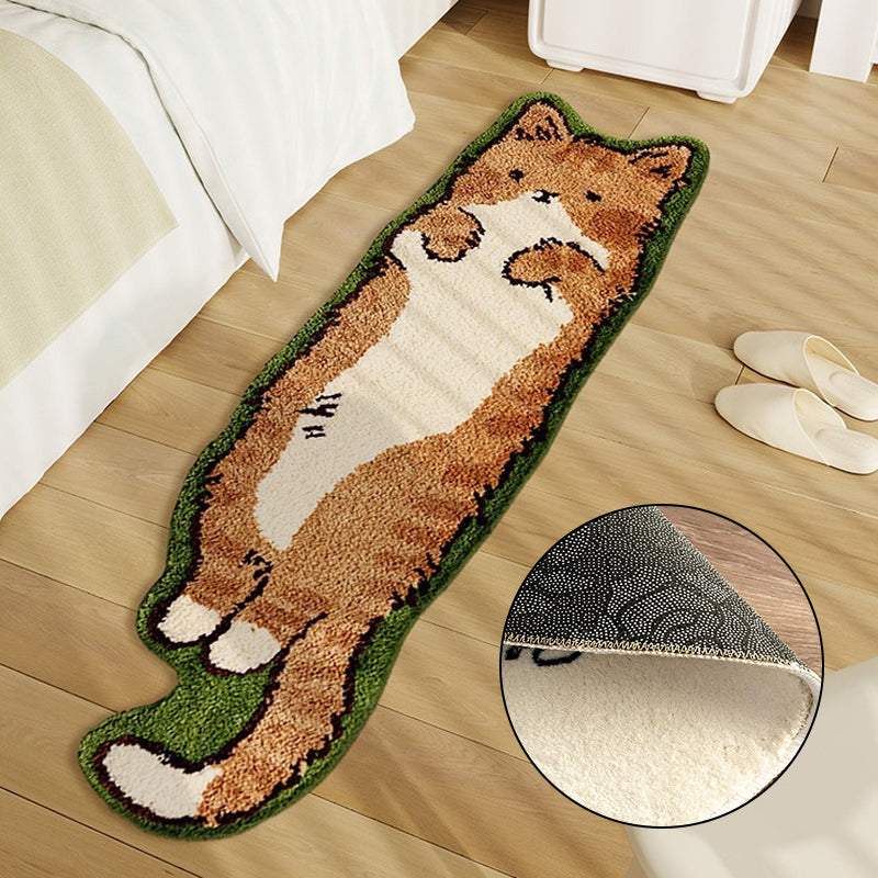 Cartoon Cat Bedroom Carpet
