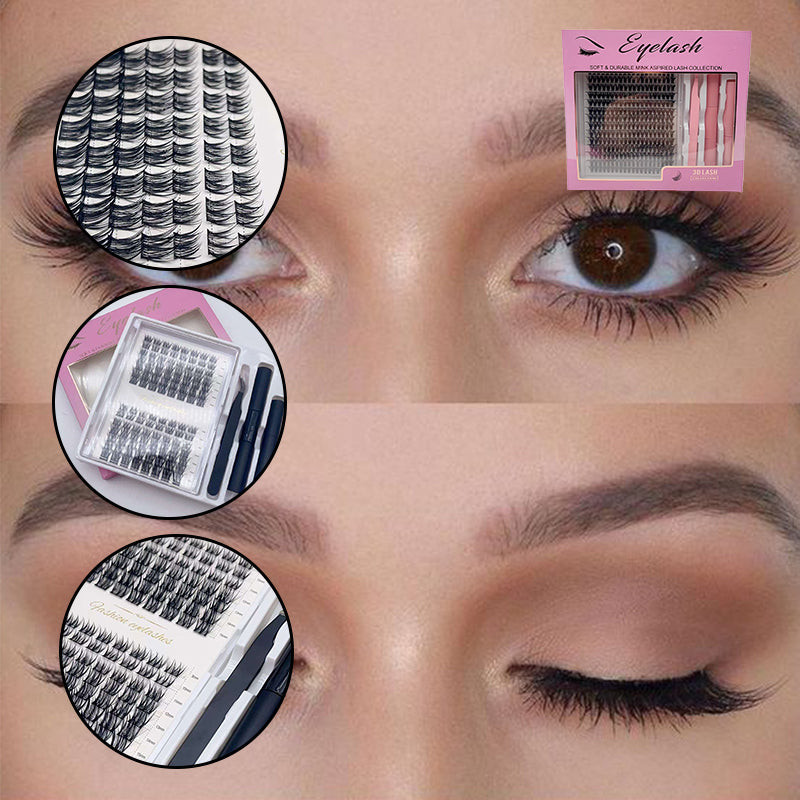 Thick false eyelashes